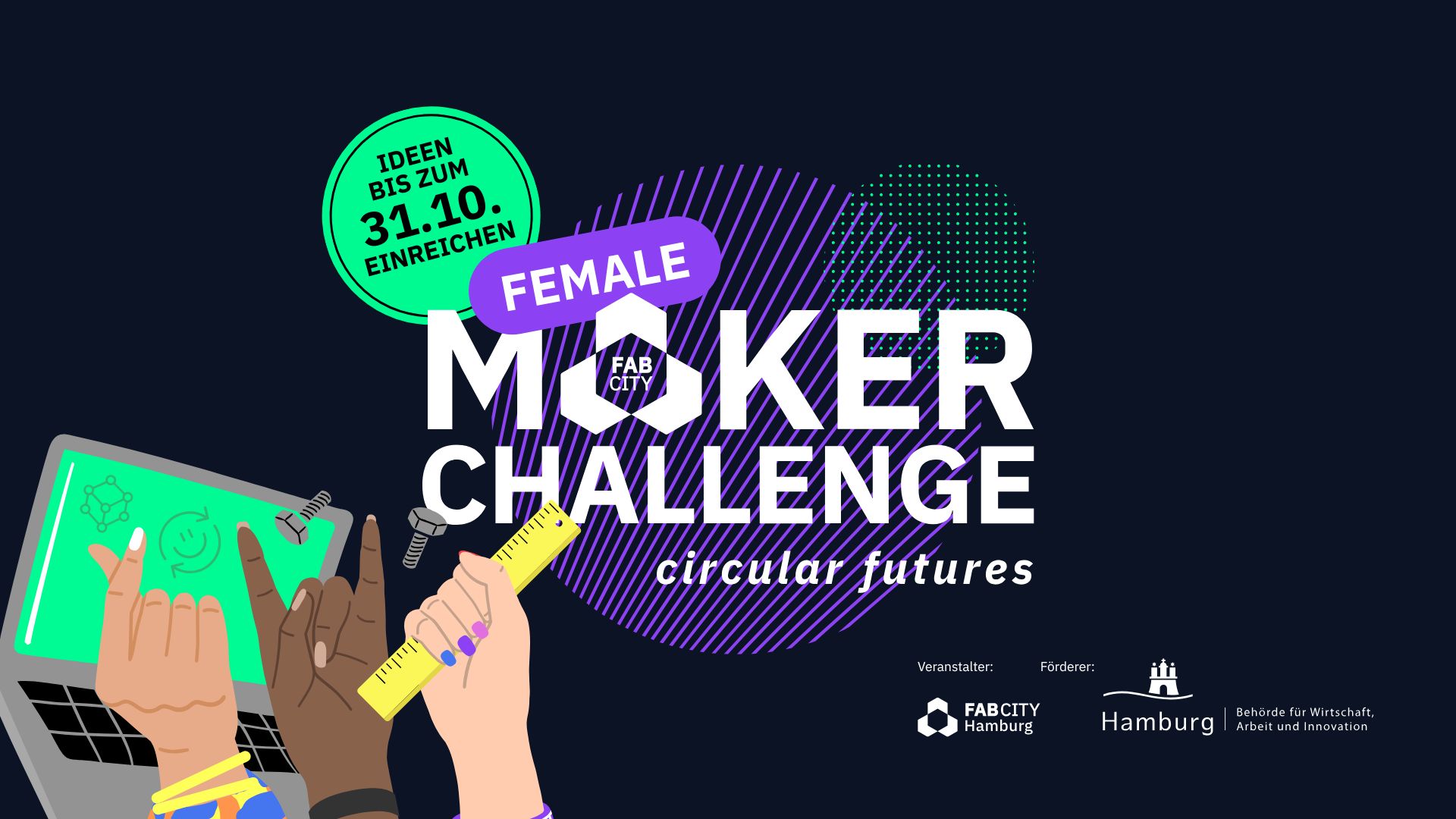 You are currently viewing Die FEMALE MAKER CHALLENGE: ciruclar futures